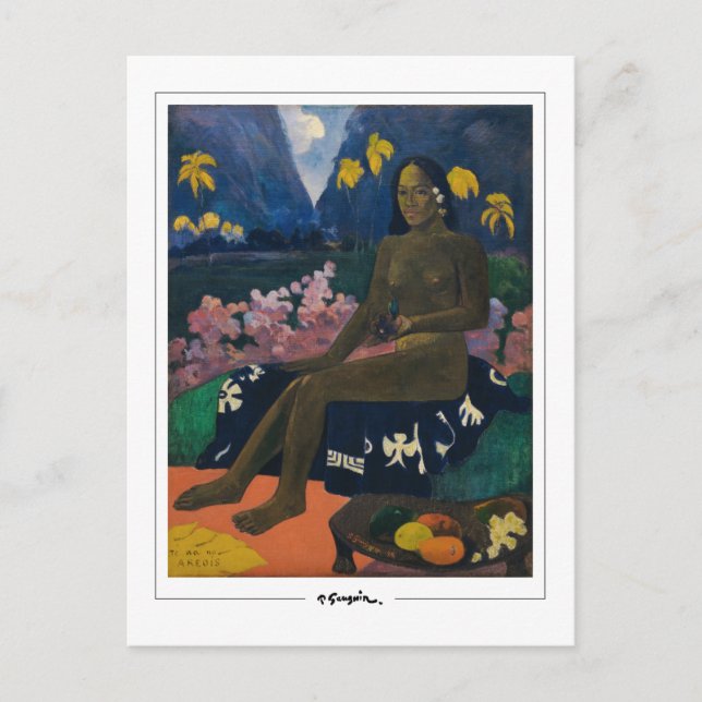 Paul Gauguin #136 - Carte postale d'art fin (Devant)