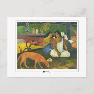 Paul Gauguin #144 - Carte postale d'art fin