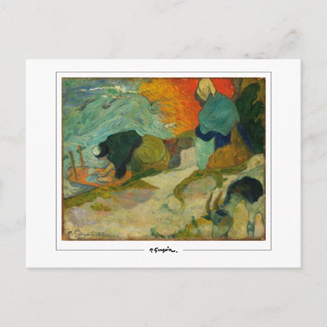 Paul Gauguin #17 - Carte postale d'art fin (Devant)
