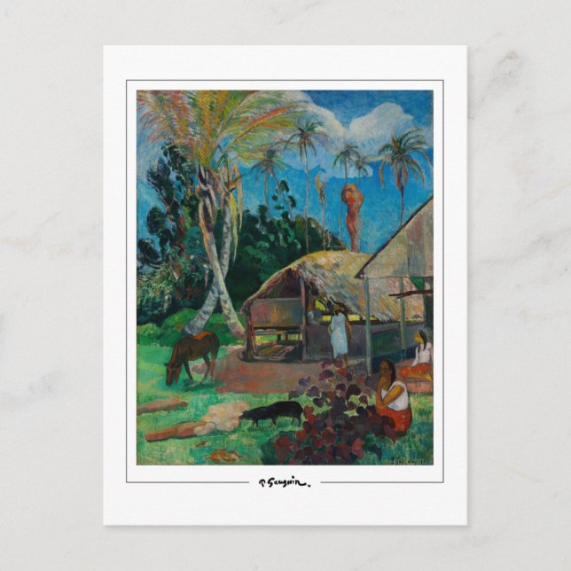 Paul Gauguin #1 - Carte postale d'art fin (Devant)
