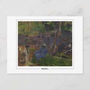 Paul Gauguin #28 - Carte postale d'art fin
