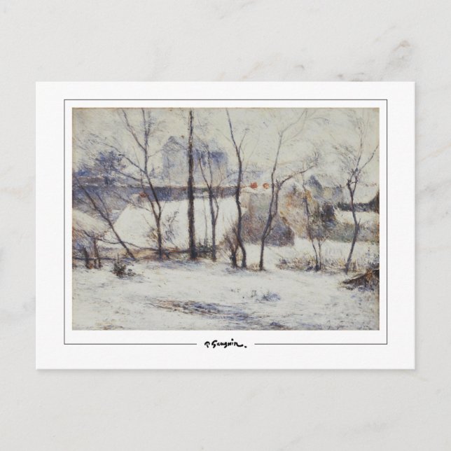 Paul Gauguin #348 - Carte postale Art (Devant)