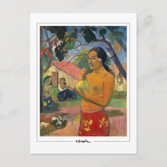 Paul Gauguin #352 - Carte postale Art (Devant)