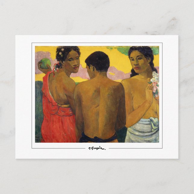 Paul Gauguin #421 - Carte postale d'art fin (Devant)
