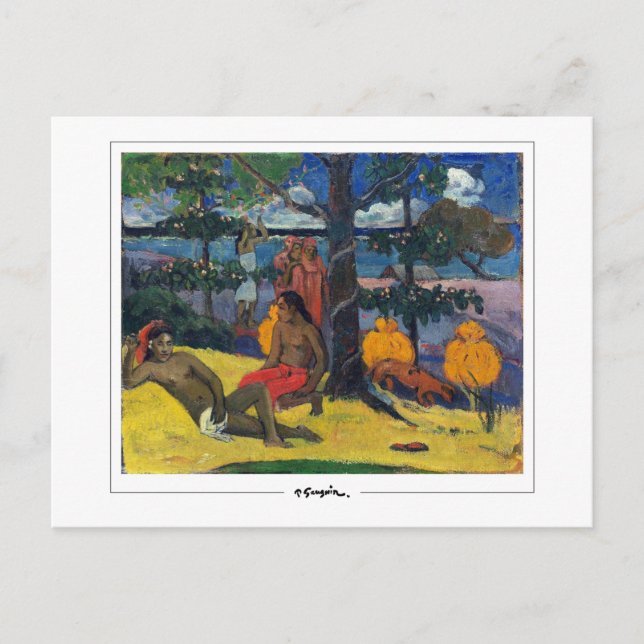 Paul Gauguin #469 - Carte postale d'art fin (Devant)