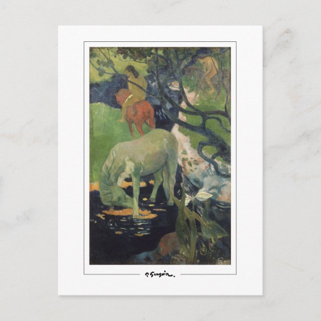 Paul Gauguin #646 - Carte postale d'art fin (Devant)