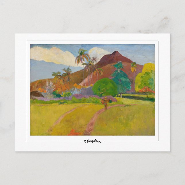 Paul Gauguin #98 - Carte postale d'art fin (Devant)
