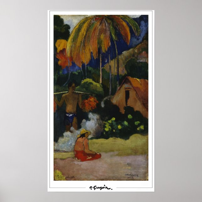 Paul Gauguin Affiche d'art Zedign #438 (Devant)