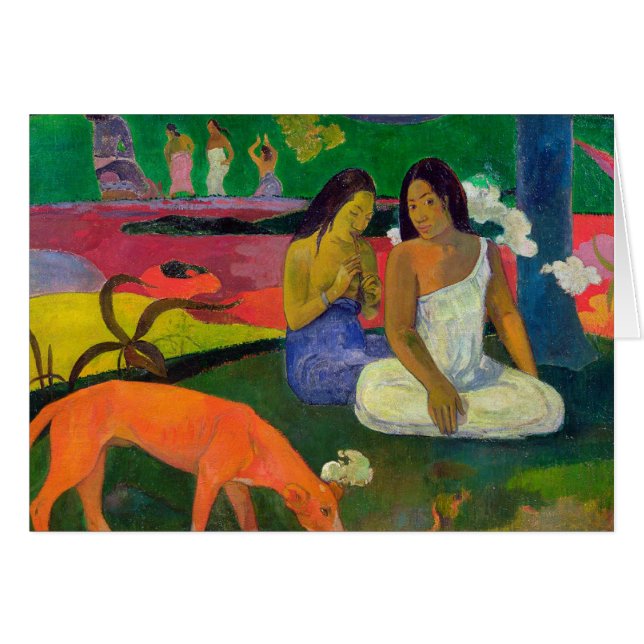 Paul Gauguin | Arearea, 1892 (Devant horizontal)