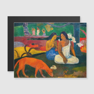 Paul Gauguin - Arearea / Le Chien Rouge Carte Magn