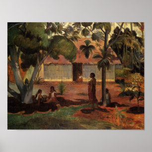 Paul Gauguin The Large Tree Poster