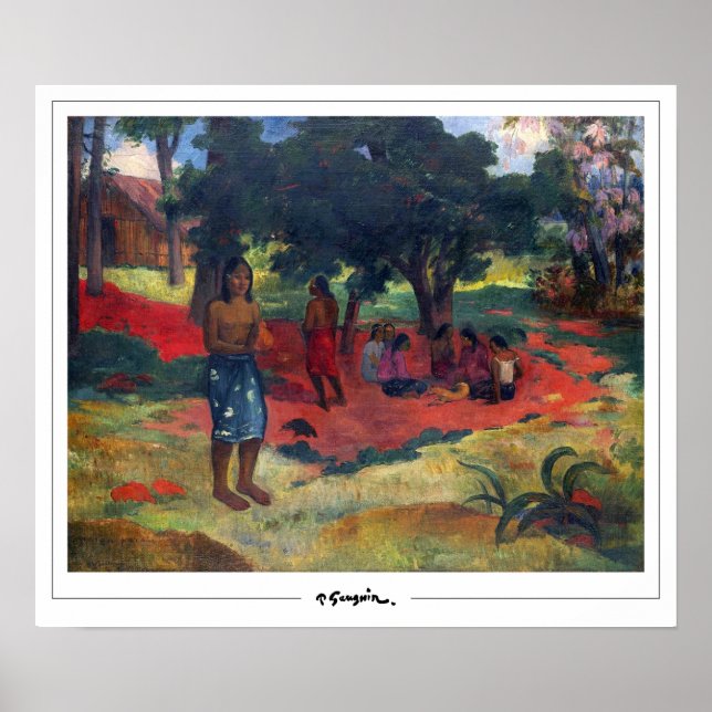 Paul Gauguin Zedign Art Affiche #113 (Devant)