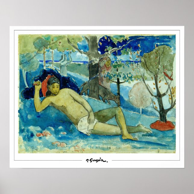 Paul Gauguin Zedign Art Poster #20 (Devant)