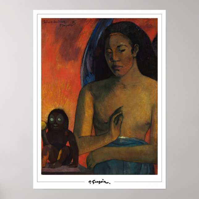 Paul Gauguin Zedign Art Poster #396 (Devant)