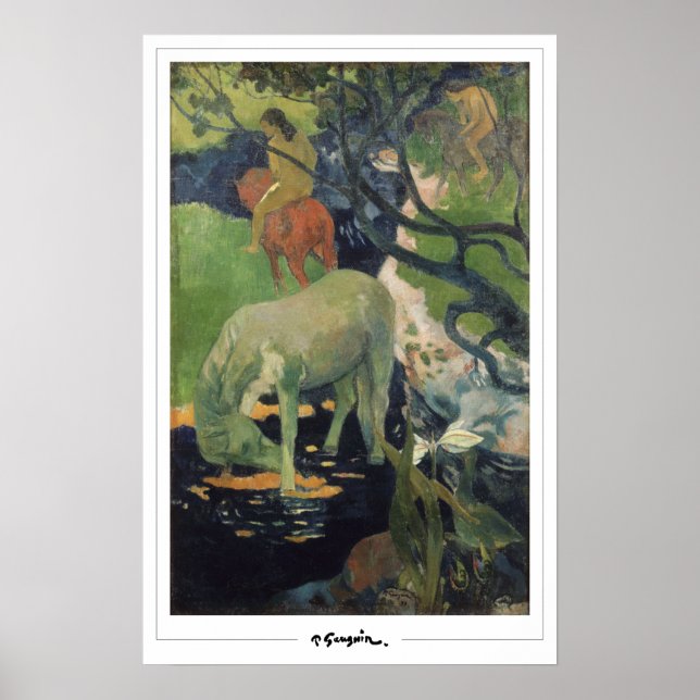 Paul Gauguin Zedign Art Poster #646 (Devant)