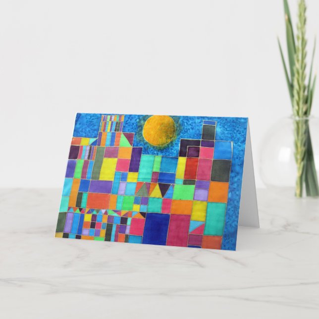 Paul Klee 1 carte de voeux (Devant)