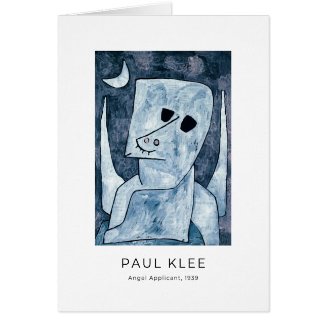 Paul Klee, Angel Demandeur (1939) - Carte d'art (Devant)