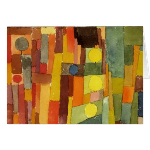 Paul Klee Dans Le Style De Kairouan Aquarelle Art