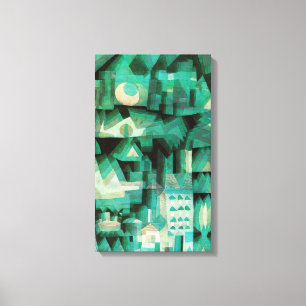 Paul Klee Dream City Poster en toile