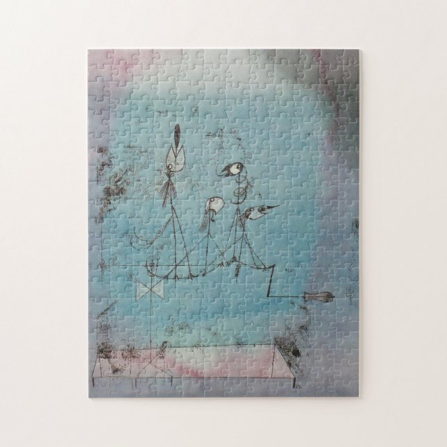 Paul Klee gazouillant le puzzle de machine (Vertical)