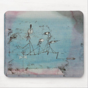 Paul Klee gazouillant le tapis de souris de