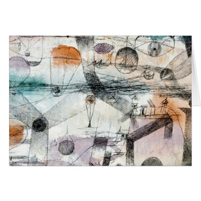 Paul Klee Plantes Terre & Royaume de l'Air : Bauha (Devant horizontal)