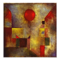 Paul Klee Red Balloon Photo Imprimer