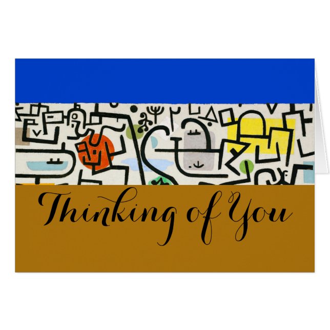 Paul Klee Rich Harbour Expressionnisme Abstrait (Devant horizontal)