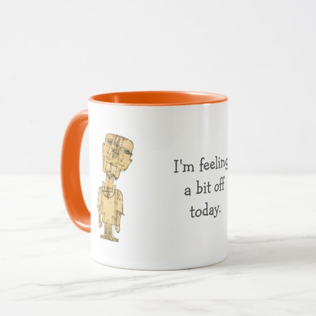 Paul Klee's Genius Funny Phrase Coffee Mug (Devant gauche)