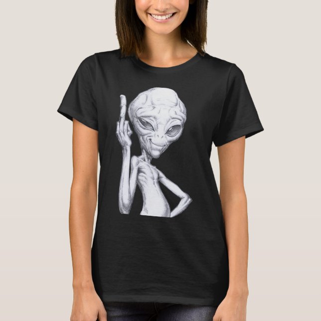 Paul - le T-shirt alien Slim Fit (Devant)
