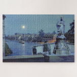 Paul McGehee "Bamberg Little Venice" Jigsaw Puzzle<br><div class="desc">Un puzzle nostalgique de l'artiste primé Paul McGehee. Cette scène du début des années 1950 de la magnifique "Petite Venise" de Bamberg,  en Allemagne,  s'est baignée au clair de lune. Romantique !</div>