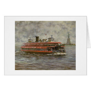 Paul McGehee "carte du ferry de Staten Island"