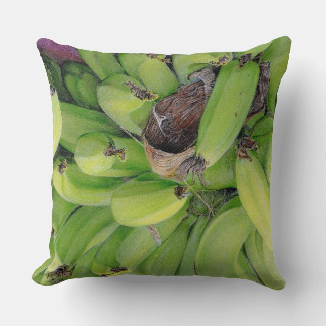 Paul McGehee Coussin "Bananes" (Recto)