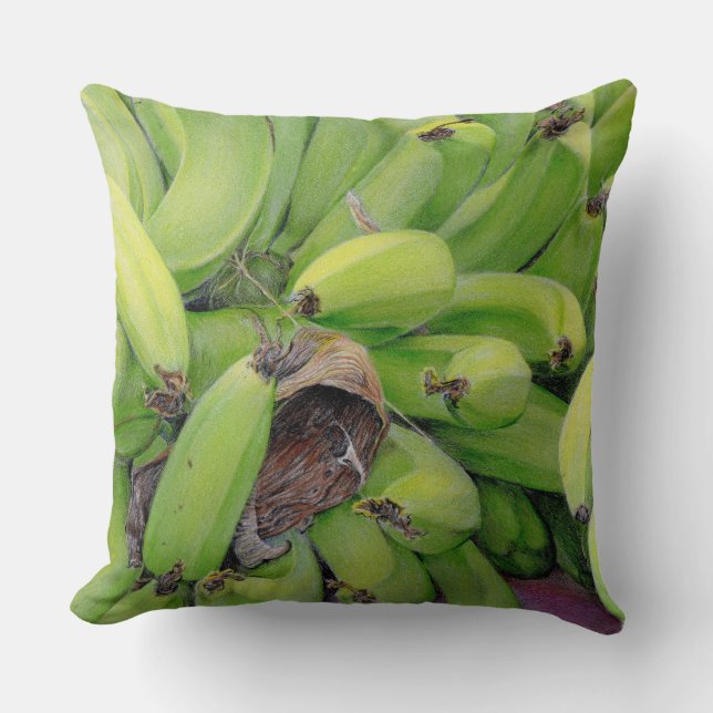 Paul McGehee Coussin "Bananes" (Recto)