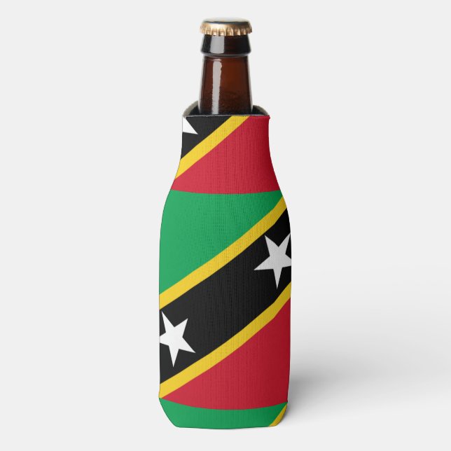 Paul McGehee "Drapeau St.Kitts & Nevis" Glacière d (Bottle Devant)