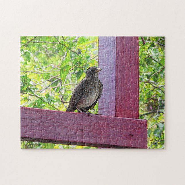Paul McGehee "Island Visitor" Jigsaw Puzzle (Horizontal)