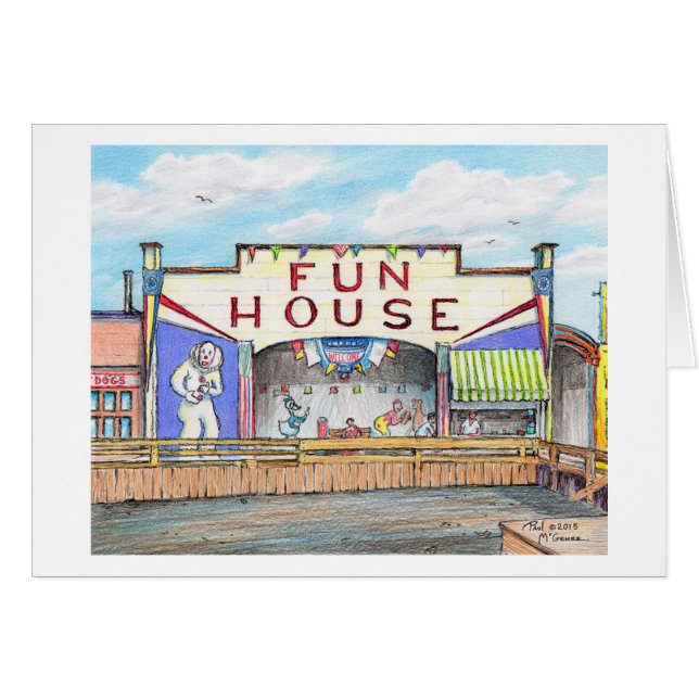 Paul McGehee "la Chambre d'amusement - ville (Devant Horizontal)