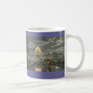 Paul McGehee "le capitol tasse par clair de lune"