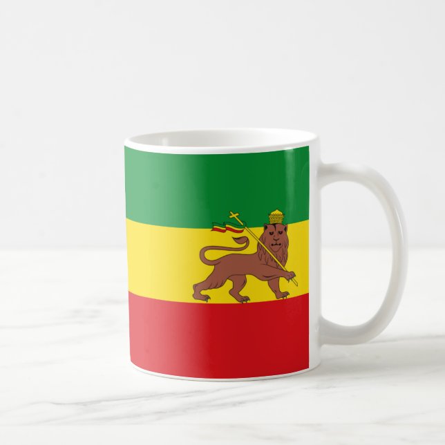 Paul McGehee Mug "Rasta Lion de Juda" (Droite)