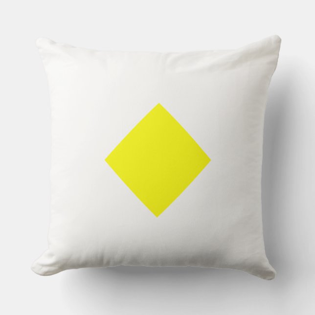 Paul McGehee "Q - Québec" Coussin du pavillon mari (Recto)
