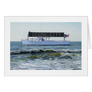 Paul McGehee "Un signe de l'été" Ocean City Card