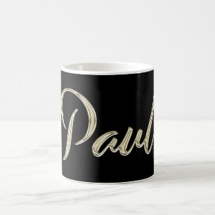 Paul Name Whitegold Tasse de thé