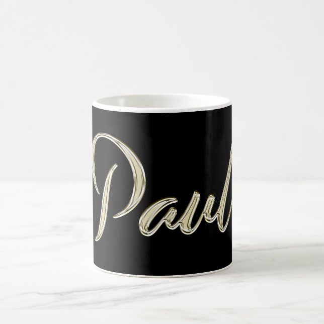 Paul Name Whitegold Tasse de thé (Centre)