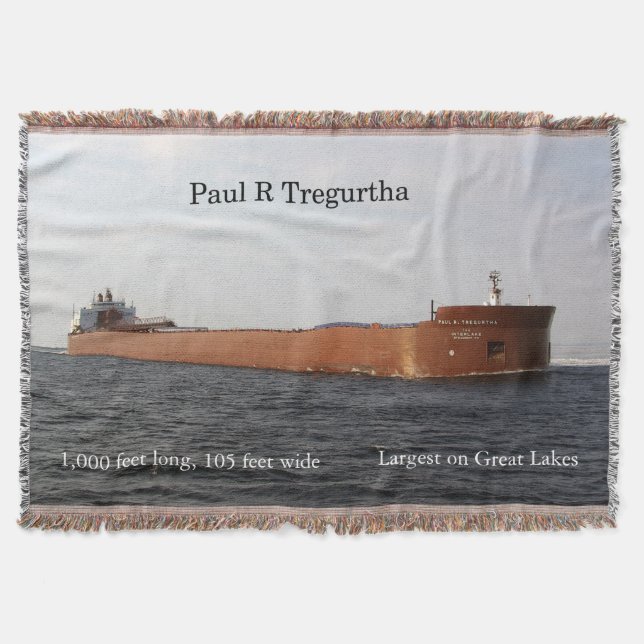 Paul R. Tregurtha jette une couverture (Devant)