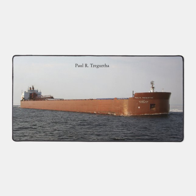 Paul R. Tregurtha - tapis de bureau (Recto)