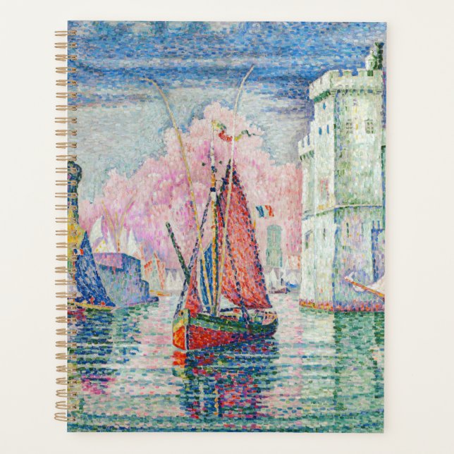 Paul Signac - Entrée du port de La Rochelle (Devant)