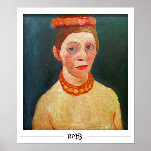 Paula Modersohn-Becker Affiche d'art Zedign #134 (Devant)