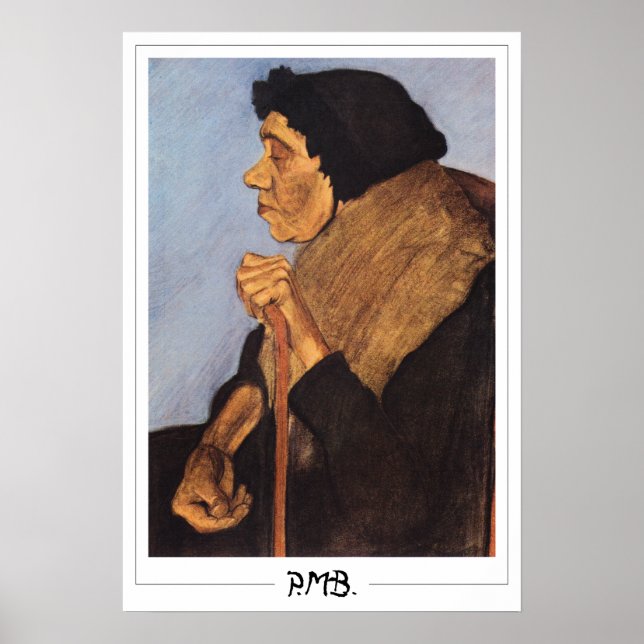 Paula Modersohn-Becker Affiche d'art Zedign #150 (Devant)