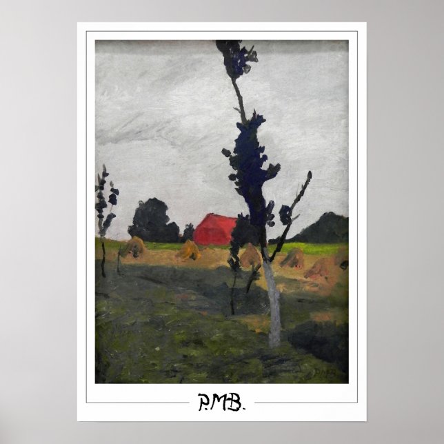 Paula Modersohn-Becker Poster d'art Zedign #104 (Devant)