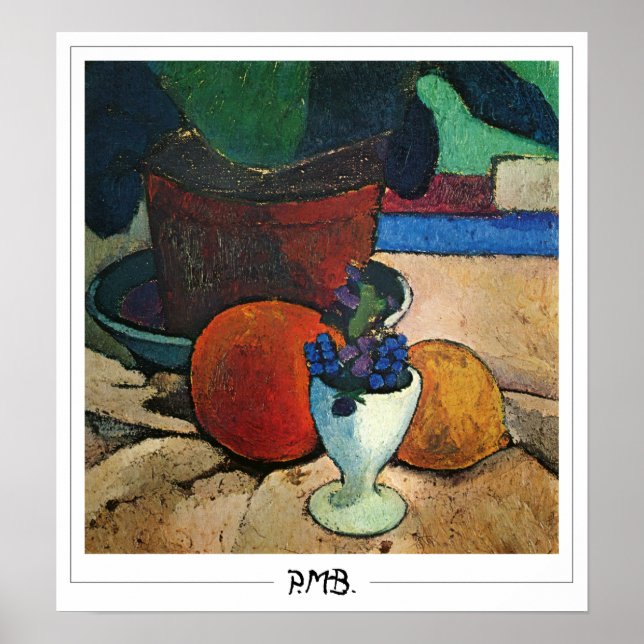 Paula Modersohn-Becker Poster d'art Zedign #124 (Devant)